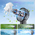 Handheld Portable Mini Fan Rechargeable: Small Hand Personal Fans Tripod 4 Speed Wind Cooling Air Cool Blow for Travel Face lash Indoor Outdoor De...