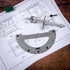Mr. Pen- Metal Protractor and Metal Compass Set, Compass for Geometry, Geometry Set, Compasses, Protractor and Compass, Protractor for Geometry, D...