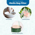 SunGrow Media Filter Bags, White Mesh Nylon Pouch for Holding Aquarium Active Carbon, Bio Rings, Lavender, Spices, Dried Flowers, 10 Pcs per Pack...