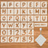 36Pcs Letter Stencils for Painting, Reusable Numbers & Alphabet Stencils,Spray Painting Stencils,Letter Stencils for Wood,Wall,Fabric,Rock,Chalkbo...