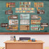 30 Pcs Growth Mindset Bulletin Board Decor Farmhouse Classroom Posters Decorations Motivational School Wall Decor Set Educational Positive Wall Ba...