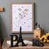 Blulu Paris Decor for Bedroom Wooden Eiffel Tower Table Decor Eiffel Tower Sign Letters for Home Living Room Office Bathroom(Black)...