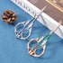 Small Embroidery Scissors with Cover -Cute and Comfortable handles with Sturdy and Sharp Tips for Precise Cutting, Perfect Size for Keeping in You...