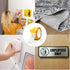 Double Sided Tape 2in × 66ft Strong Self Adhesive Removable Mesh Tape, Residue Free Heavy Duty Universal Clear Carpet Tape with Fiberglass Mesh fo...