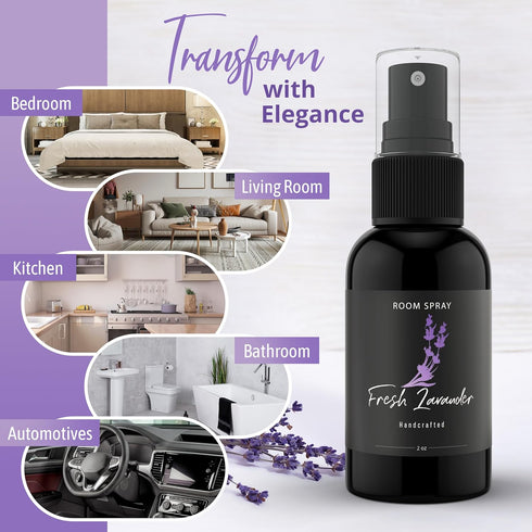 605Products Room & Linnen Spray, Long Lasting Fragrance (Lavender, 3 Pack)...