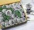 D-Seven Artificial Flowers 30PCS Real Looking Fake Roses with Stem for DIY Wedding Bouquets Centerpieces Party Baby Shower Home Decorations (Silve...