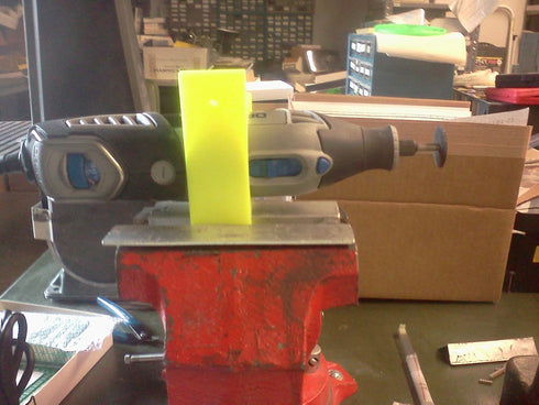 Holder for Dremel 4000, 4200 for Vise and Table mounting PN DH-4000VT Yellow...