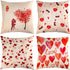 TUPARKA 4 Pack Valentine's Day Throw Pillow Covers 18 x 18 Inch Holiday Pillow Case for Sofa Couch Home Cushion Decoration...