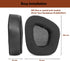 Cooling Gel Headphone Replacement Ear Pads Cushions Headset Earpads Compatible with Corsair Void / Corsair Void Pro Premium Gaming Headset with 7....