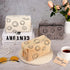 3 Pcs Corduroy Cosmetic Bag Smile Face Aesthetic Preppy Makeup Bag Corduroy Toiletry Aesthetic Pouch Travel Smile Bags for Women Purse Corduroy Ma...