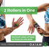Gaiam Finger Massager Dual-Sided Hand Massage Roller Tool for Circulation, Stress, Arthritis and Hand Pain Relief...