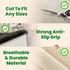ECOHomes Non Slip Mattress Gripper Pad Stop Mattress, Keep Topper from Sliding - Anti Slip Grip Pads Holder Stop Couch Cushion, Sofa Cushions, Pat...