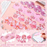 80 Pcs 91.8 ft Pink Disco Classroom Bulletin Board Borders Cowboy Disco Bulletin Board Trim Self Adhesive Scalloped Borders Decorations Stickers f...