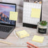 Acrylic Sticky Note Holder 3.94 x 3.94 Clear Acrylic Notepad Holder Acrylic Sticky Note Dispenser Sticky Notepad Holder for Desk Organizer Office ...