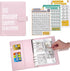 100 Envelopes Money Saving Challenge Binder, A5 Budget Binder with Cash Envelopes, Savings Challenges Book to Save $5,050, 10,000, 500, Budget Pla...