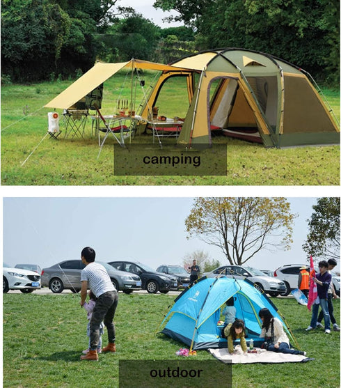 Tent Ring Replacement with Pins - 5pcs Ultra Light Galvanized Tent Pole Connectors Camping Repair Accessories Kit for Outdoor Camping Hiking Trave...