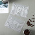 21 Pieces Clear Stamp and Die Storage Pockets Die Cut Storage Bag Scrapbooking Storage Die Storage Envelopes for DIY Card Making (Die Cut Not Incl...