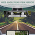 Rear View Mirror, Universal Interior Clip-on Wide Angle Mirror,Flat HD Rearview Mirror, Anti Glare, Clear Tint, Accessories for Car SUV Trucks Veh...