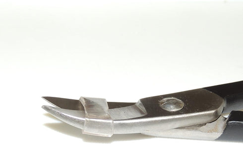 Mazbot French Style Curved Metal Shears with Spring T076C...