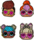 LOL Surprise Dolls Jewelry: 4-Piece Adjustable Rings for Girls (Kids Rings For Girls) LOL DOLLS Ring Sets with metal charm Perfect 6 Year Old Girl...