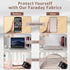 Faraday Fabric?(43"W × 108"L Fabric + 300"L Tape)?Faraday Fabric EMP Proof Military Grade?Faraday Cloth can Block Cellular Signals,WiFi, Bluetooth...