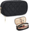 ANKUER Travel Makeup Bag Small Cosmetic Bag Organizer Cosmetic Case Pouch Gift for Women (Black)...