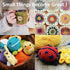 12x 10g Acrylic Yarn Knitting Wool Crochet Yarn, Ideal for Beginners, Kids Crafts, Small Projects......