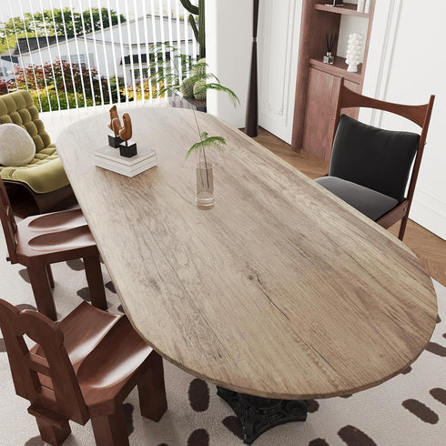 Thick Brown Wood Contact Paper Peel and Stick Wallpaper Roll Self Adhesive Countertops Waterproof Removable Faux Wood Grain Vinyl Wrap Matte Burnt...