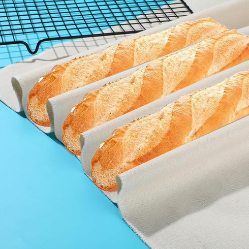 Thick Bread Towel for Homemade Bread, 14x18 Inch Bread Proofing Cloth Cover Reusable Sourdough Bread Baking Supplies Linen Cloth Baking Bread Clot...