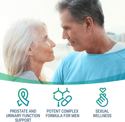 Best Over-the-Counter Prostate Support Health Supplement for Men - 600 mg Saw Palmetto 300mg Pygeum - 16 Herbs + Zinc - Relief from Enlarged Prost...