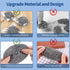 Stainless Steel Scrubber Scrubbing Scouring Pad Magic Eraser Sponges Clean Pot Pan and Broiler Rack Steel Wool for Kitchen Bathroom (10Pcs Metal S...