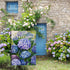 Welcome Spring Floral Flowers Garden Flag Double Sided, Hydrangea Decorative Yard Outdoor Home Small Decor, Summer Farmhouse Burlap Outside House ...