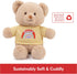 GUND “Good Vibes” Sustainable Message Bear with Yellow T-Shirt, Teddy Bear Made from 100% Recycled Materials for Ages 1 and Up, Tan, 12”...