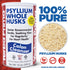 Yerba Prima Psyllium Husk, 12 Ounce - Whole Husk Fiber Supplement, Vegan, No Sugar or Artificial Sweeteners, Non GMO, Gluten Free...