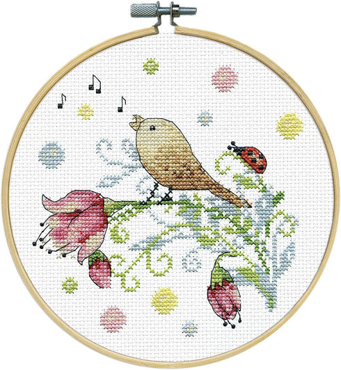 Design Works Crafts Janlynn Counted Cross Stitch Kit, Bird...