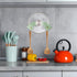 Pot Lid Holder - Pot Lid Organizer Inside Cabinet Wall Mount Metal Durable Pot and Pan Lid Storage for Kitchen...