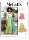 McCall's Misses' Circle Skirt Sewing Pattern Kit, Code M8205, Sizes XS-S-M, Multicolor...