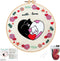 Louise Maelys Love Heart Cat Embroidery Kits for Beginners, DIY Cross Stitch Kits for Adults Starter Including Embroidery Cloth with Pattern, Hoop...