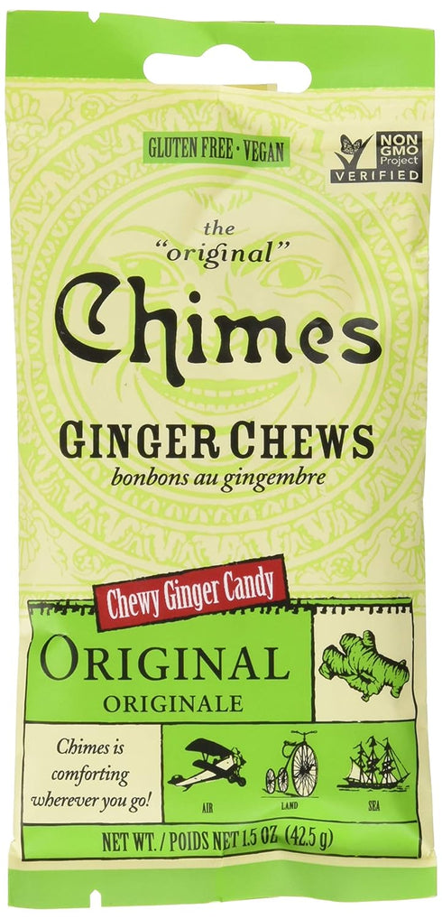 Chimes Original Ginger Chews, 1.5 Ounce (Pack of 1)...