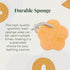 Organic Exfoliating Infused Body Wash Sponge Buffer. Your Daily Bath & Travel Essential. Pre Soaped Scented Shower Sponge Soap for Body Washes & C...