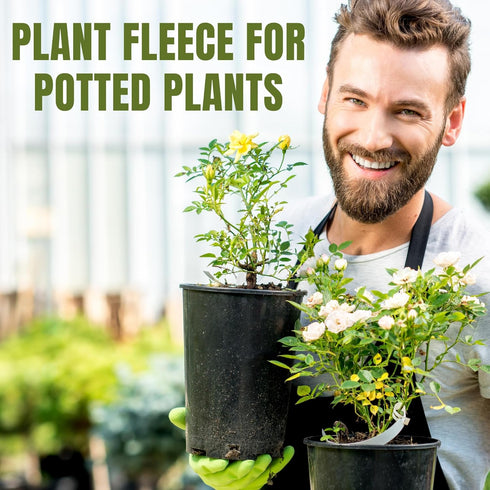 KRONLY Drainage Fleece for Flower Pots 6.56ft. x 3.28ft. Drainage Grid 2 Pieces - Perfect for Indoor or Outdoor Potted Plants | Container Gardenin...