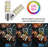 Microwave Light Bulb Over Stove Appliance Replacement 40W Incandescent for Refrigerator, Range Hood E17 Intermediate Base 4W 450lm dimmable Daylig...