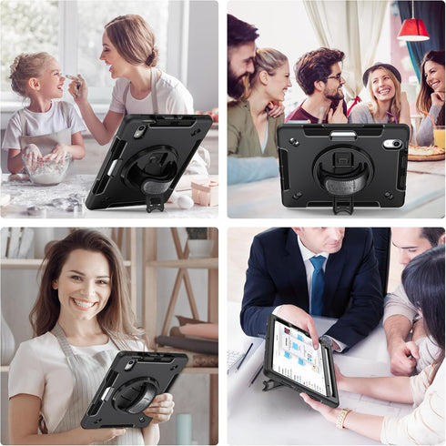 Miesherk Case for iPad Mini 6 8.3 Inch 2021, Military Grade Heavy Duty Shockproof Case for iPad Mini 6th Generation A2567 A2568 A2569 with Stand -...