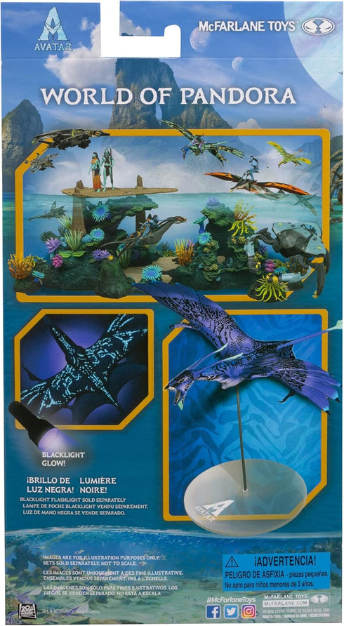McFarlane - Avatar: The Way of Water - World of Pandora - Mountain Banshee - Purple Banshee...