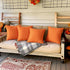 MIULEE Fall Pack of 4 Decorative Outdoor Throw Pillow Covers Linen Waterproof Pillow Covers Farmhouse Cushion Cases for Patio Garden Tent Balcony ...