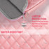 Puffy Quilted Travel Cable Electronic Organizer for Accessories Laptop MacBook Power Adapter, Wireless Mouse, for iPhone Charger, Cellphone, Power...