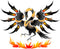 Phoenix Stencil, 17 x 14 inch (L) - Classic Mythical Dragon Bird Stencils for Painting Template...