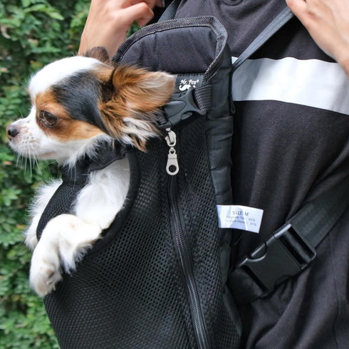 Mr. Pen- Pet Adjustable Dog Carrier Backpacks, Hiking Travel Backpack, Puppy Backpack, Dog Front Carrier...