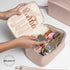 3 Pcs Cosmetic Bags For Women - Travel Toiletry Bag For Women - Aesthetic Makeup Bag Set - Waterproof Travel Cosmetic Bag Set - Multifunctional Ma...