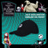 Disney The Nightmare Before Christmas Dad Hat, Jack Skellington Cotton Adult Baseball Cap with Curved Brim, Black, One Size...